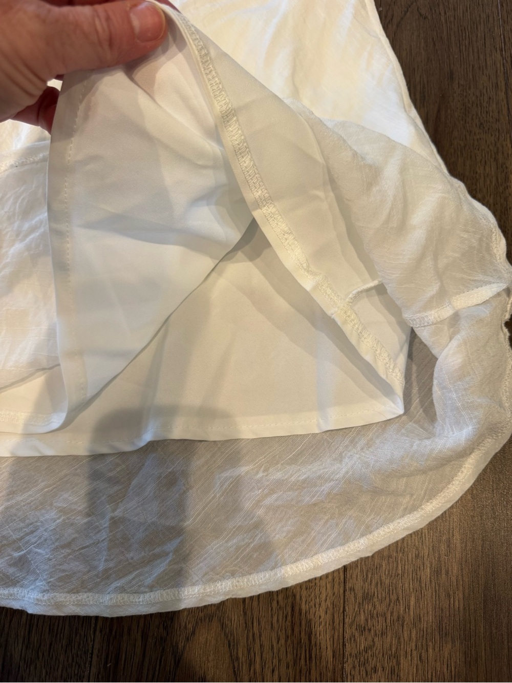 Saints & Secret One-Shoulder White Cutout Maxi Dress Gown - Picture 4 of 8